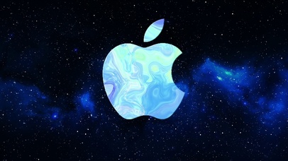 炫酷多彩苹果LOGO图标