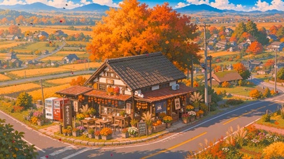 乡村路边小店