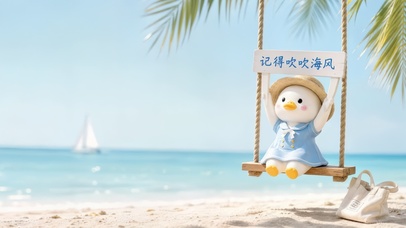 记得吹吹海风