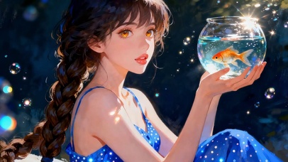 长发女孩