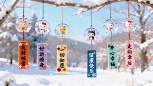 冬日风铃祈愿