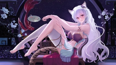 唯美古风少女