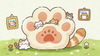 可爱猫咪小家