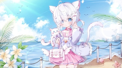 海边猫猫