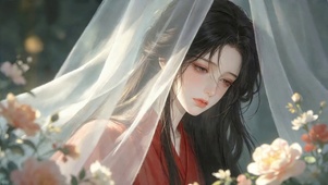 唯美幔纱少女