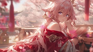 八重神子 飞舞