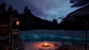星空雪夜