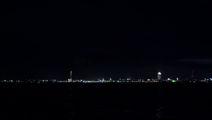 城市烟花夜