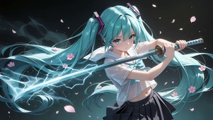 持剑少女