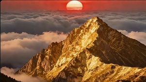日落金山