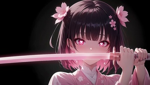 持剑少女
