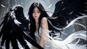 暗黑圣洁天使少女