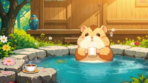 泡温泉