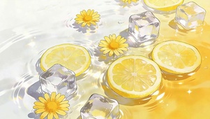 柠檬冰水