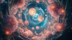 神秘山洞旋转星球漩涡