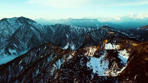 4k雪山大地祖国山河祖国风光