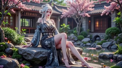 性感国漫女神诛仙小白