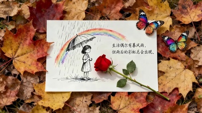 风雨过后会有彩虹