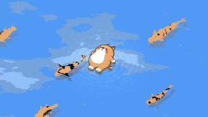 水中小萌狗