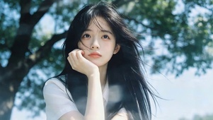 可爱小清新女孩