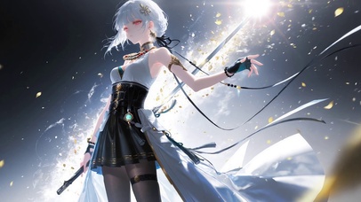 二次元阳光女孩