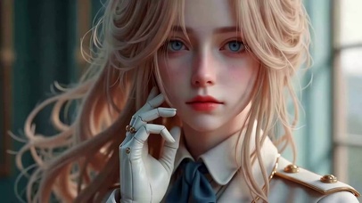 清纯可爱薇尔莉特