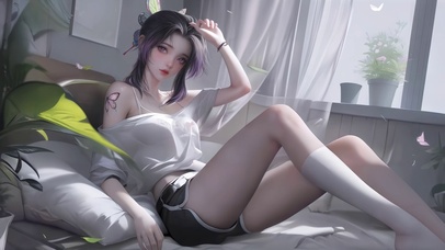 居家少女蝴蝶忍