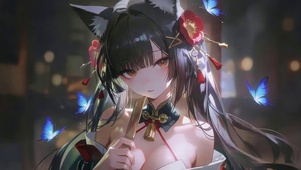 治愈可爱女孩