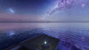 海上小舟