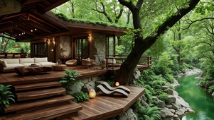 深林隐居小屋
