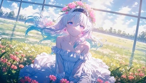 星穹铁道流萤-花漾晴光