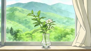 窗台绿植