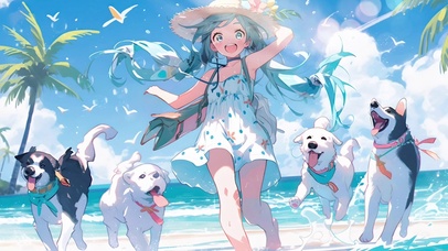 海滨女孩