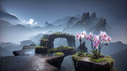 治愈峰顶美景