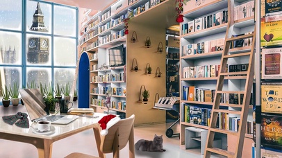 伦敦图书馆咖啡厅