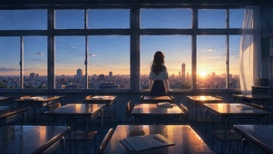 教室里的JK少女