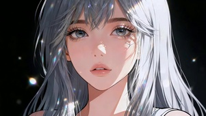 星眸破碎感少女