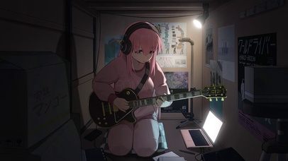 努力练习的波奇酱