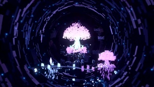 梦幻樱花树