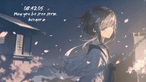 夜樱与短发少女