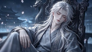 天宫倚睡仙君美男