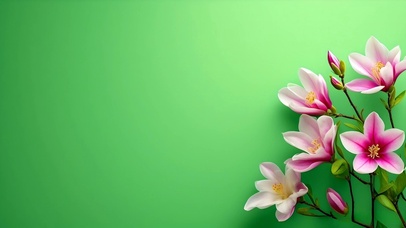 清新玉兰花