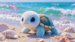 可爱小海龟