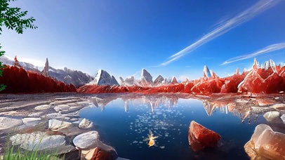 治愈蓝g天