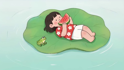 清新插画