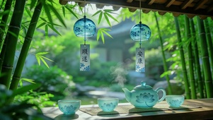 风铃寄愿，顺遂安康