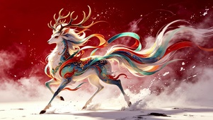 神鹿仙踪