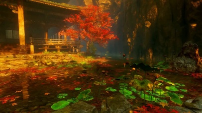 4K湖山古风楼阁