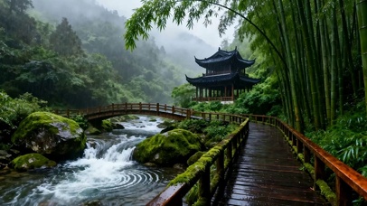 古风山水
