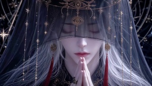 黑纱美男